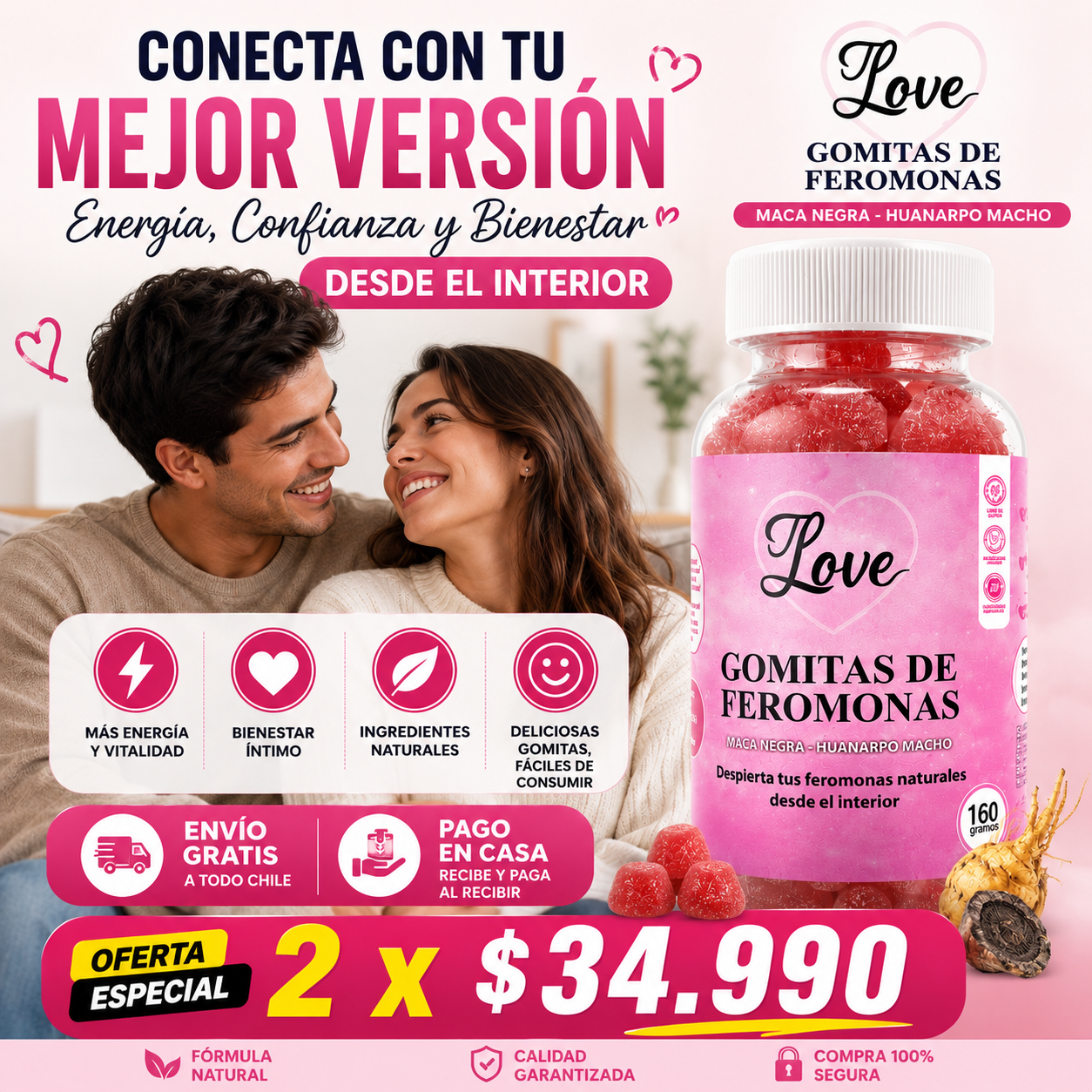 Love Gomitas de Feromonas