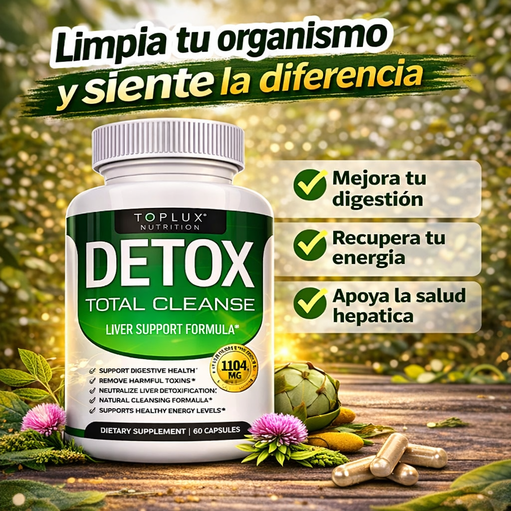 DETOX LIVER & CLEANSE 60 Capsulas